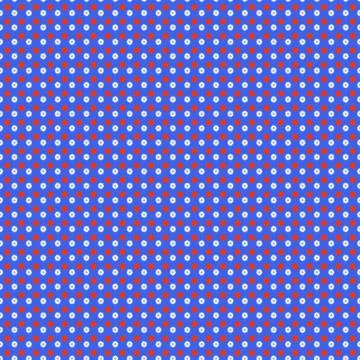 Blue Elegant Pattern Design Template 库存插图