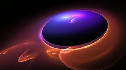 Blue ellipsoid motion background d4330 Stock Footage 11275233