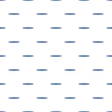 Blue elliptic shapes creating a minimal design pattern Ilustração Stock