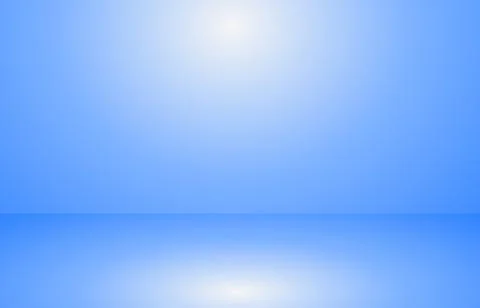 Blue empty room. Stock Illustration