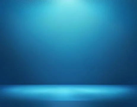 Blue empty room studio gradient used for background and display your product	 Foto stock