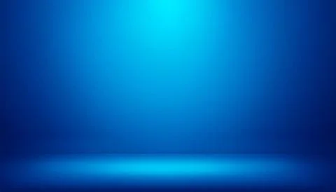 Blue empty room studio gradient used for background and display your product	 Foto stock