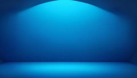 Blue empty room studio gradient used for background and display your product	 Foto stock