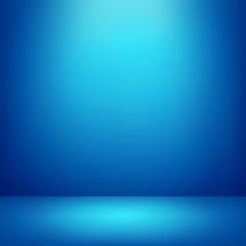 Blue empty room studio gradient used for background and display your product	 Foto stock