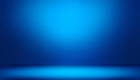Blue empty room studio gradient used for background and display your product	 Foto stock