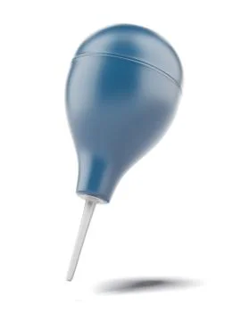 Blue enema Stock Illustration