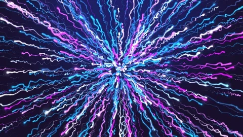 Blue energy abstract background Stock Footage 88177937