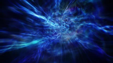 Blue Energy Burst Background Seamless Loop Видео 344654964