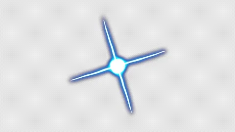 Blue Energy Circle Explosion on Transparent Background with Alpha Channel Stock Footage 339652895