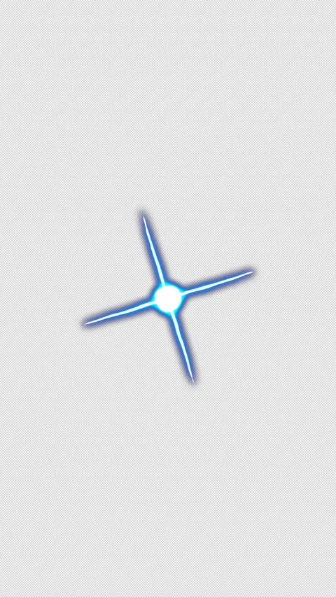 Blue Energy Circle Explosion on Transparent Background with Alpha Channel 動画素材 339758888