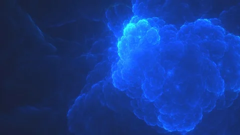 Blue Energy Cloud Stock Footage 100531697
