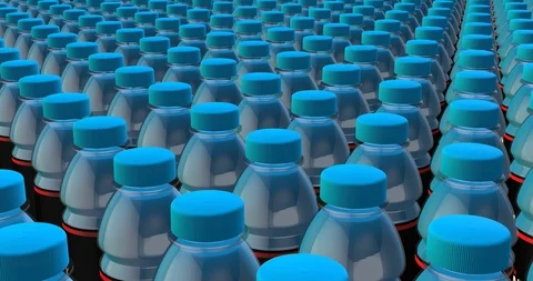 Blue energy drink Stock Footage 89402940