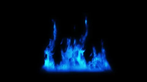 Blue Energy Flow Abstract Animation | Futuristic Motion Background 4K Stock Footage 317066562