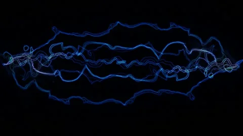 Blue Energy Stock Footage 144870668