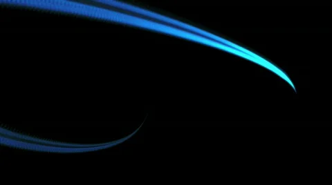 BLUE ENERGY LINES 3D Stock Footage 575786