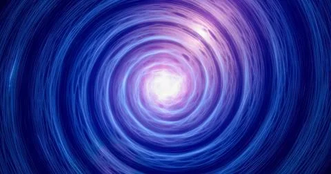 Blue energy magic hi-tech digital tunnel spiral vortex whirlpool frame made.. Stock Illustration