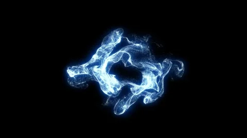 Blue Energy Particle Explosion Pack with Electric Plasma Bursts Shockwave Stock Footage 337243339