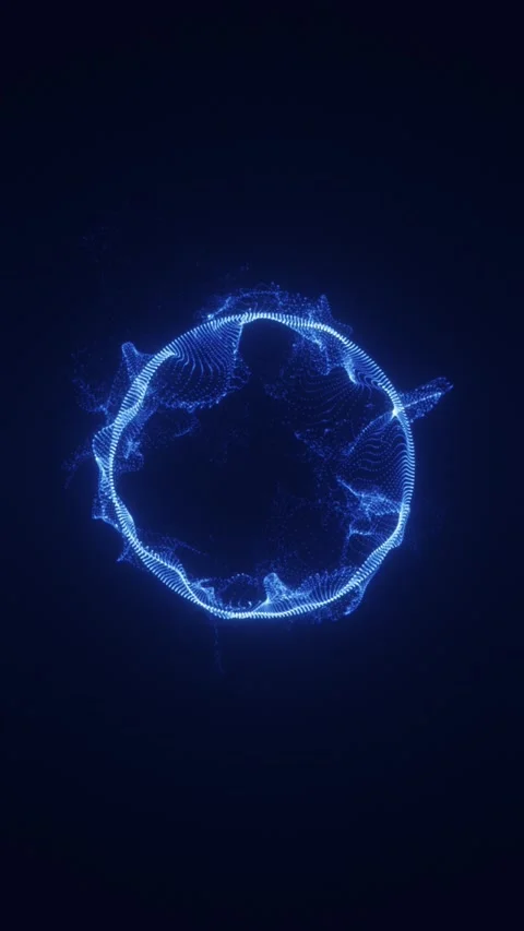 Blue Energy Sphera Stock Footage 310520207
