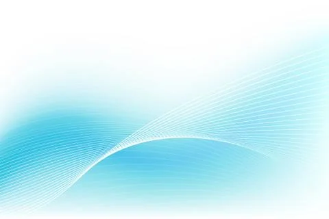 Blue energy wave Stock Illustration