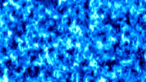 Blue energy waves dance across a vibrant world Illustrazione stock