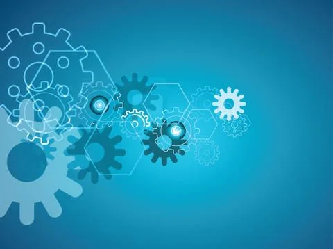 Blue Enging abstgract background Stock Illustration