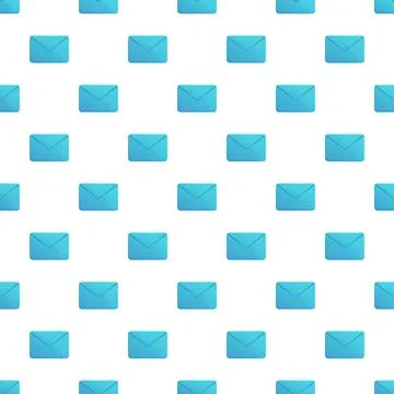 Blue envelope email message repeat pattern 스톡 일러스트