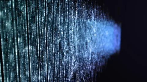 Blue equalizer animation 1 Stock Footage 1095104