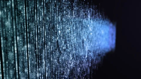 Blue equalizer animation 4 Stock Footage 1095945