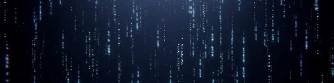 Blue example data flow technology background loop playback Video stock 345454540