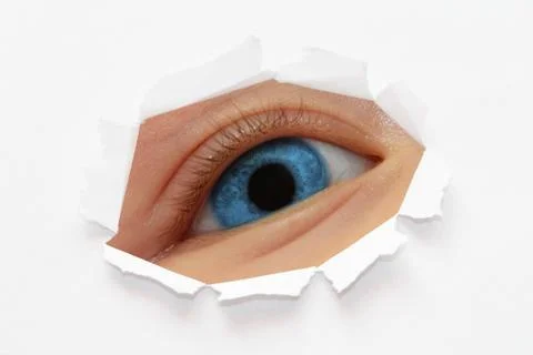 Blue eye Stock Photos