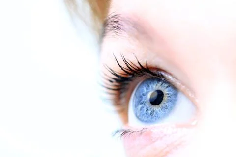Blue eye Stock Photos
