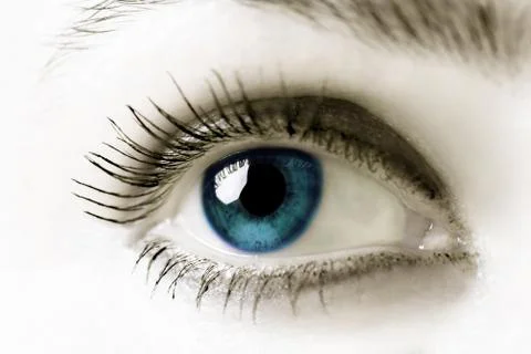 Blue eye Stock Photos