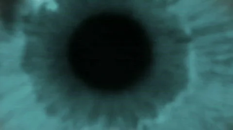 Blue eye track with flare Video stock 645398