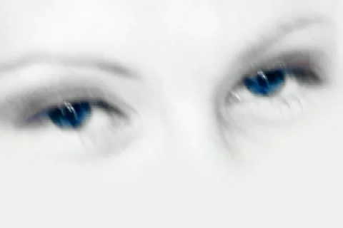 Blue Eyes Stock Footage