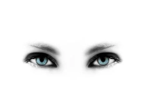 Blue eyes Stock Illustration