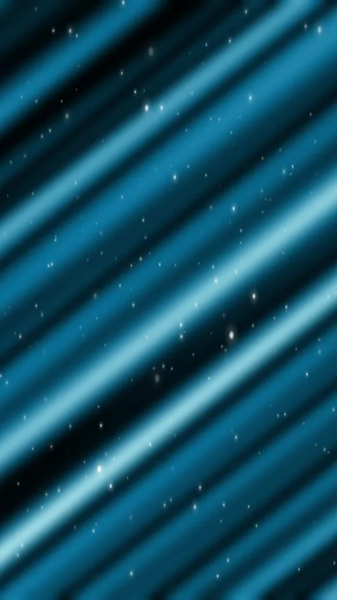 Blue Fabric Background with Floating Sparkles Stock Footage 332856101