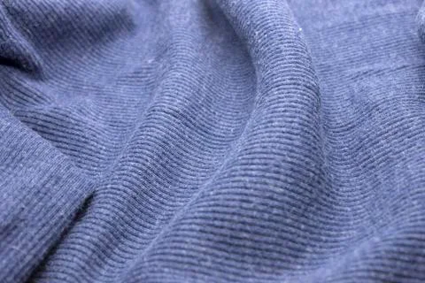 Blue fabric background Stock Photos