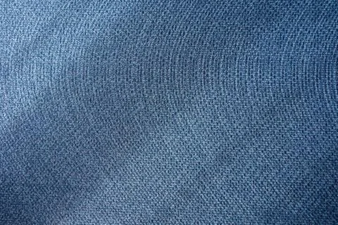 Blue fabric background, texture, pattern Stock Photos