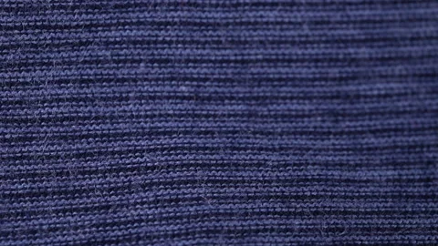 Blue fabric material rotates slowly. macro background Stock Footage 118469697