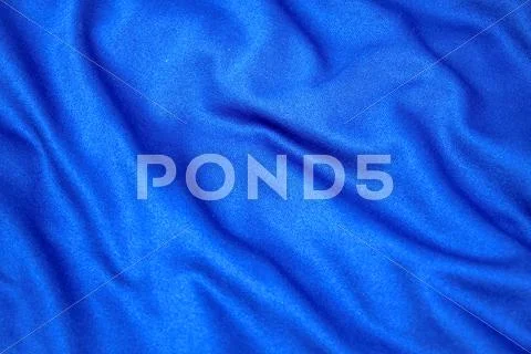 Blue fabric Stock Photos