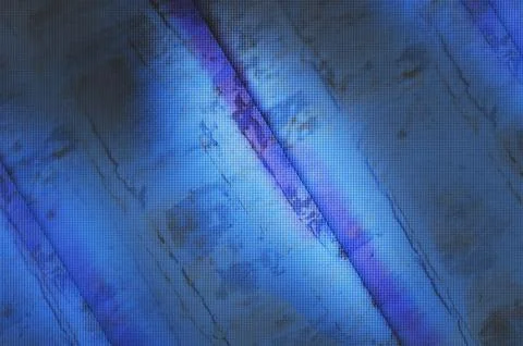 Blue Fabric Texture Background With Distressed Woven Pattern, Diagonal Fold.. イラスト素材