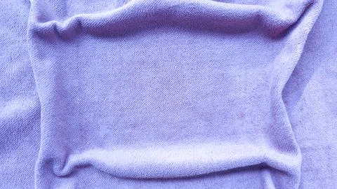 Blue fabric texture background Foto stock