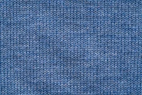 Blue fabric texture close, macro shot Stock Photos