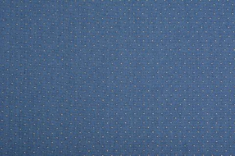 Blue fabric texture, closeup, background Stock Photos