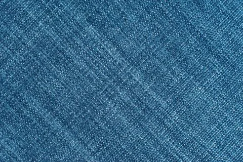 Blue fabric texture. Stock Photos
