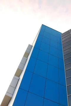 Blue facade Foto stock