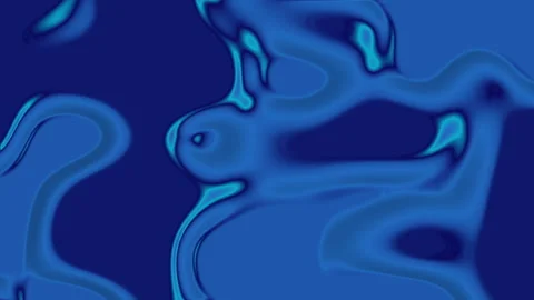 Blue fade creates a mesmerizing teal and blue abstract design Stock Footage 302962282