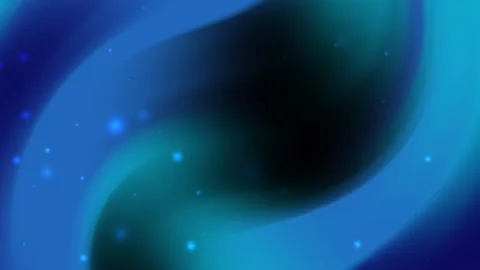 Blue fade into a teal abstract gradient background Stock Footage 302970785
