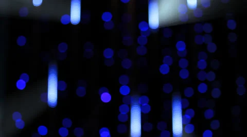 Blue falling lights with rays 库存影片 23342086