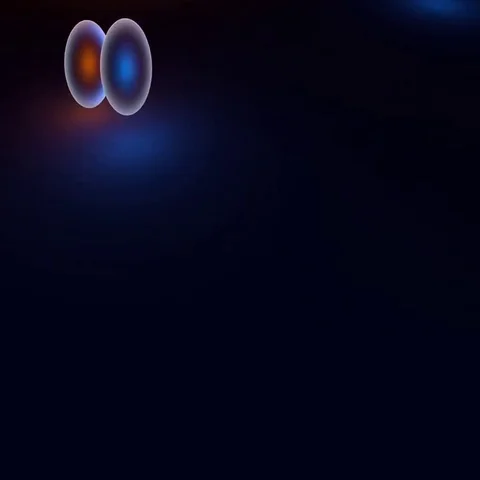 Blue falling Spheres Stock Footage 69679436